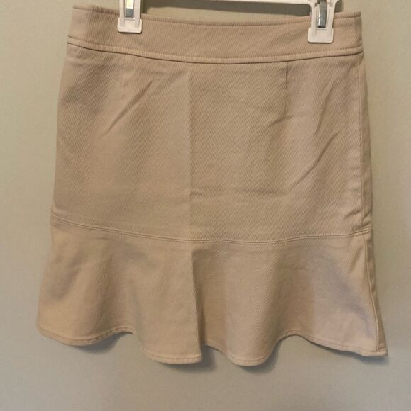 GAP Tan Pleated Skirt NWT - Picture 1 of 4